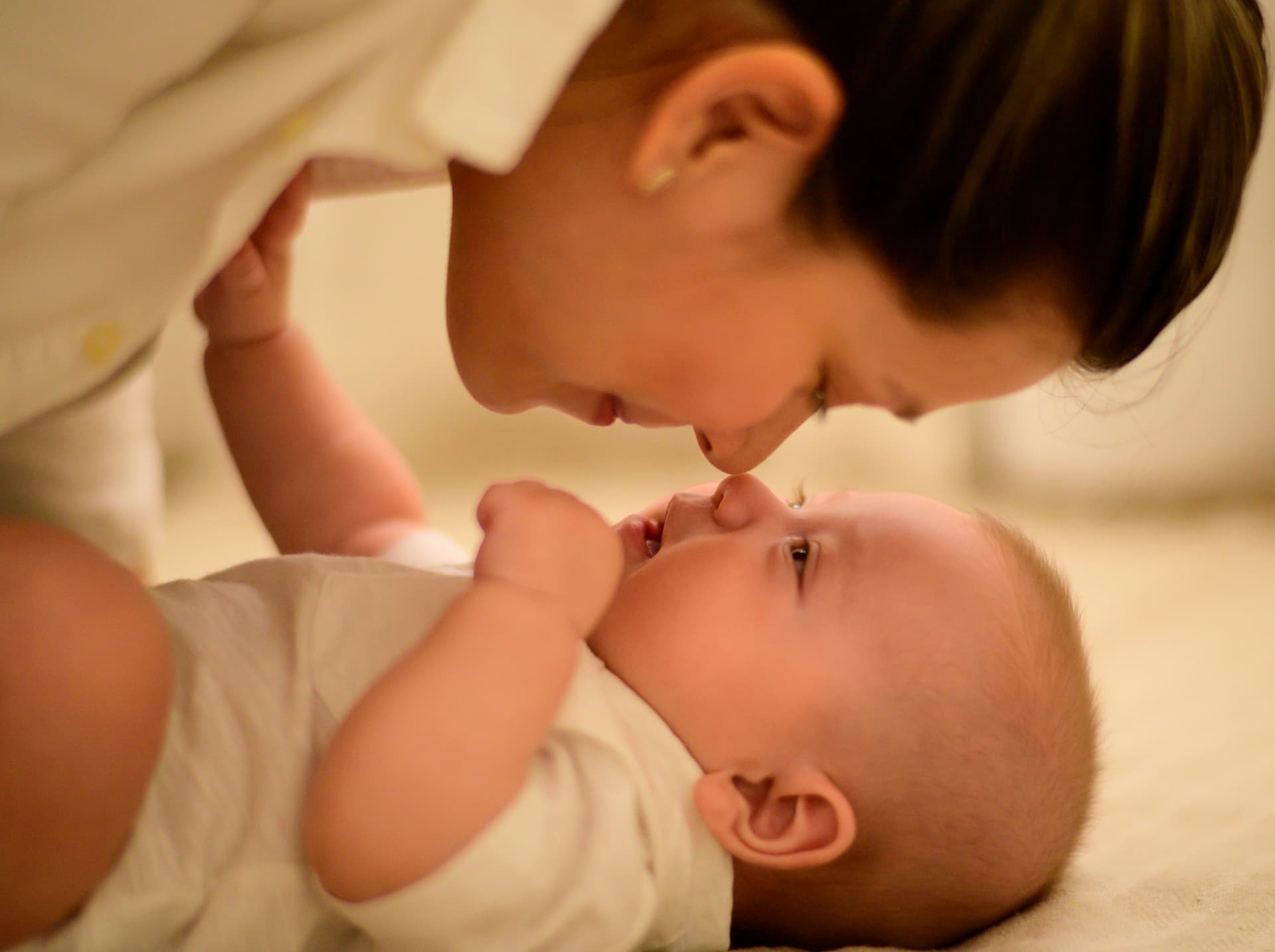 Mother and baby