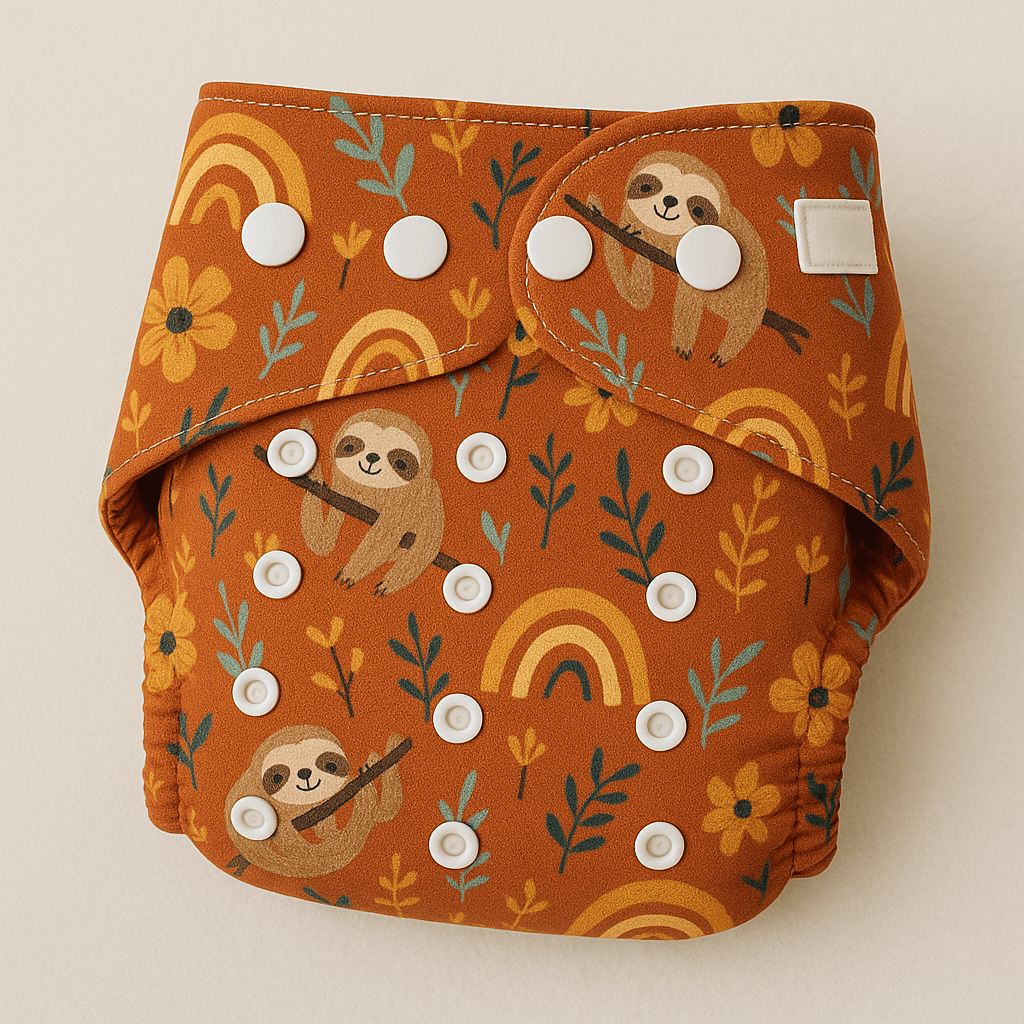 Cloth Diapers with Snap Buttons